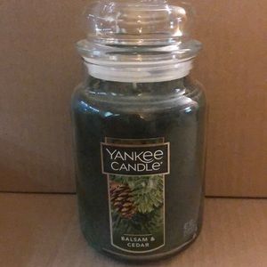 Balsam and Cedar Candle